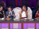 Victoria’s Secret Angels wings with Stephen Colbert