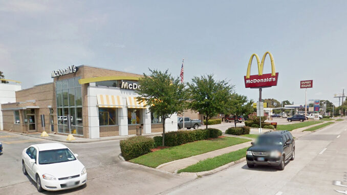 McDonald's near East Freeway at Lockwood in Houston area