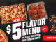 Pizza Hut $5 Flavor Menu