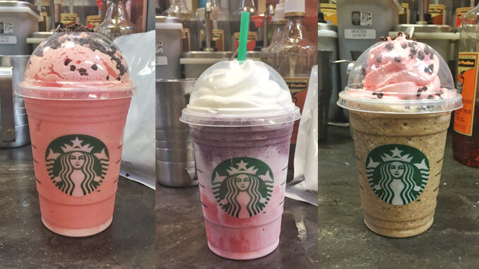 Starbucks Valentine’s Day Frappuccino secret menu items