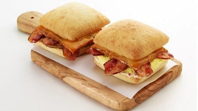 7-Eleven Breakfast Melt sandwich