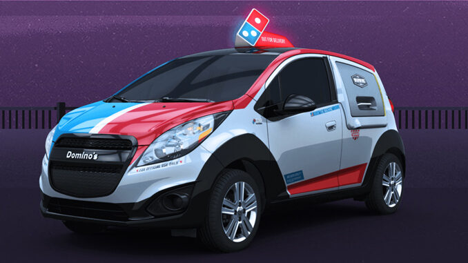 Domino's DXP Delivery Vehicle