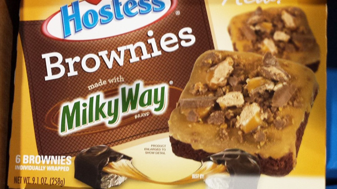 Hostess Milky Way Brownies