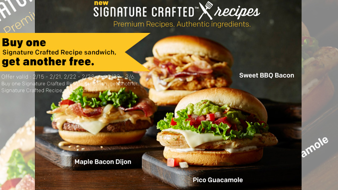 McDonald's Signature Crafted Recipes