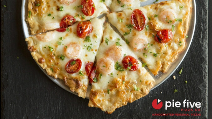 Pie Five Pizza launches new Shrimp Scampi-zza