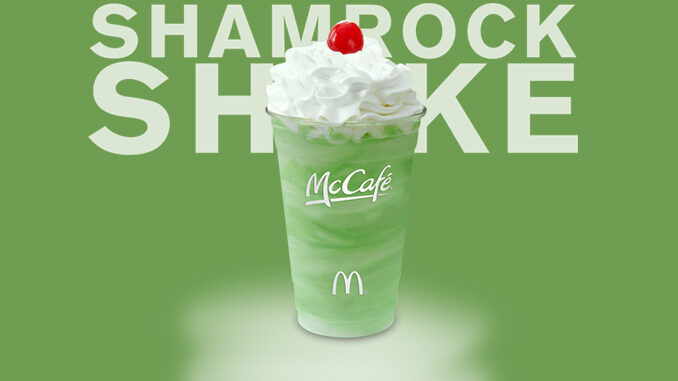 McDonald's Shamrock Shake