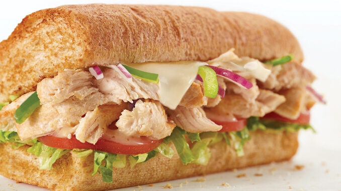 Subway Sandwich Shop Introduces New Rotisserie-Style Chicken Raised without Antibiotics