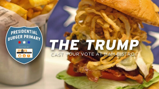 The Donald Trump Burger