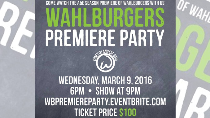 Wahlburgers premiere party