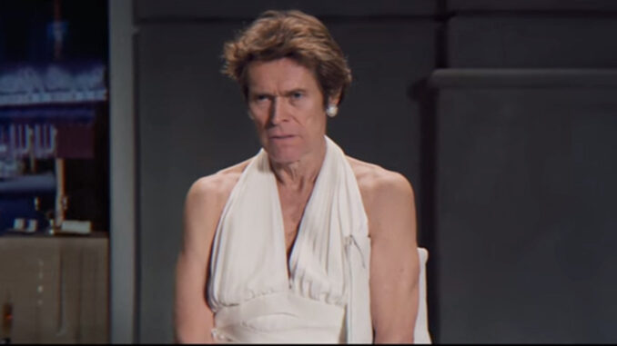 Willem Dafoe in Snickers commercial