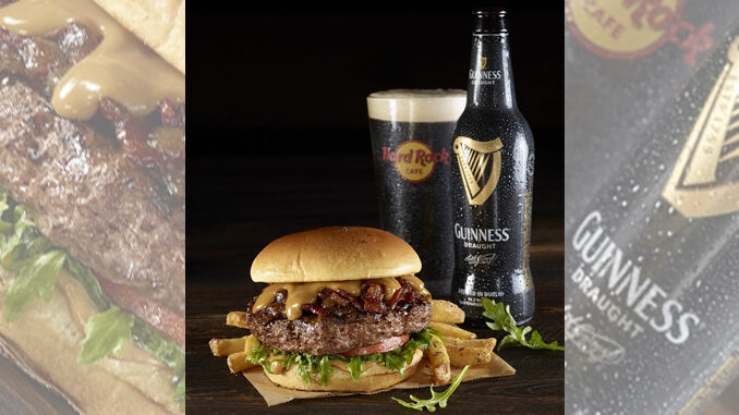 Hard Rock Cafe unleashes the Guinness and Jameson Bacon Cheeseburger