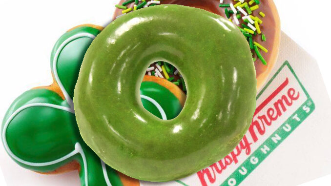 Krispy Kreme Doughnuts is going green for St. Patrick’s Day