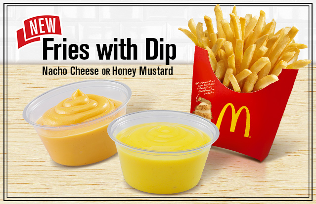 New McDonald's Fries Dip