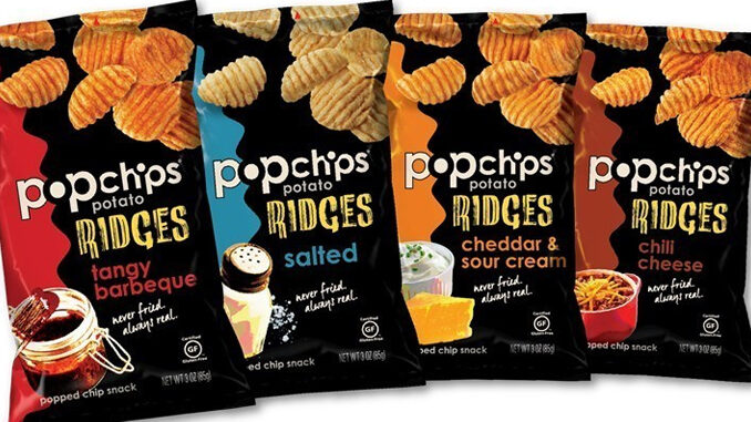 Popchips launches new snack line that will drive you over the Ridge