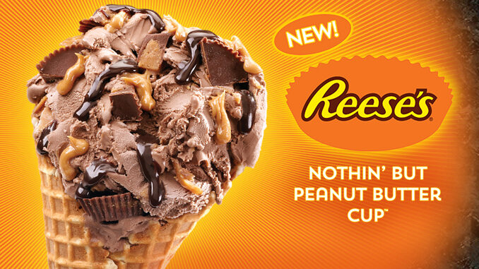 Reese's Peanut Butter Cup Ice Cream by Cold Stone Creamery