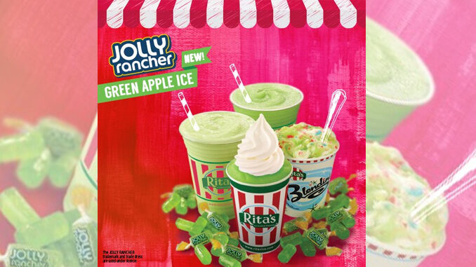 Rita's Italian Ice debuts Jolly Rancher Green Apple flavor