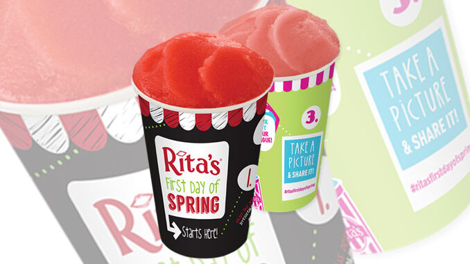 Rita’s Italian Ice giving away free Italian ice on March 20 to celebrate spring