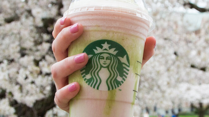 Starbucks launches new Cherry Blossom Frappuccino to celebrate spring
