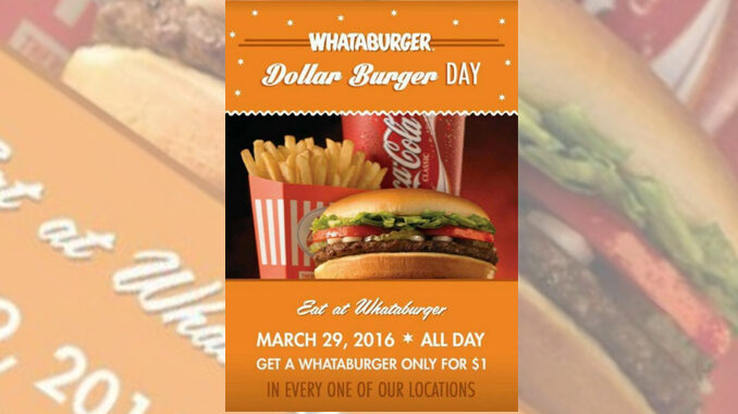 Whataburger $1 burger promotion is a hoax