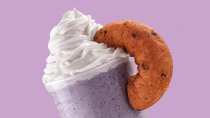 Cold Stone Creamery's Blueberry Donut Shake is the holey grail
