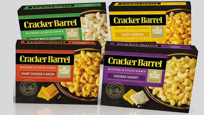 Cracker Barrel introduces Macaroni and Cheese in 4 flavors
