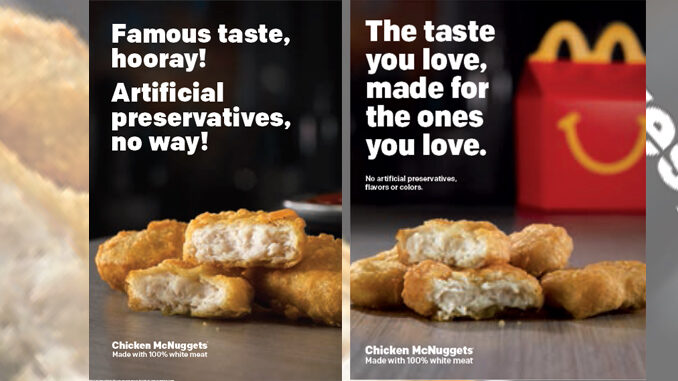 McDonald’s testing new Chicken McNugget recipe