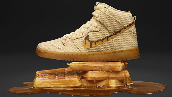Nike's new chicken and waffle-themed sneaker will warm your sole