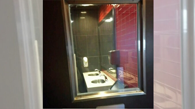 This McDonald’s has a window looking into the men’s bathroom and people are pissed