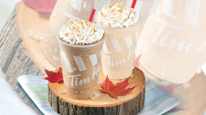 Tim Hortons debuts Maple Iced Capp and Creamy Maple Chill beverages
