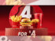 Wendy’s 4 for $4 menu now includes Crispy Chicken BLT