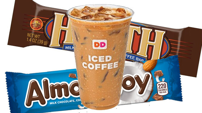 Dunkin’ Donuts adds new Almond Joy and Heath Bar Iced Coffee flavors