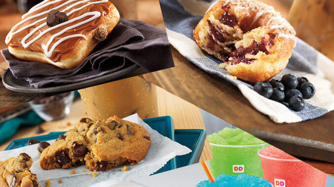 Dunkin’ Donuts offering new Chocolate Chip Cookie, 2 new donuts and Coolatta drink