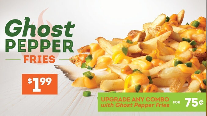 Get $1.99 Ghost Pepper Fries at Wendy’s for a limited time