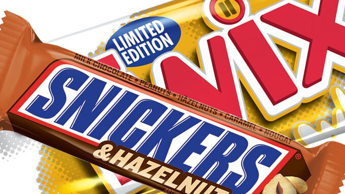 Mars unwraps new Snickers Hazelnut Bar, Twix White Chocolate Cookie Bars and more