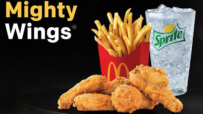 McDonald’s brings back Mighty Wings for a third time