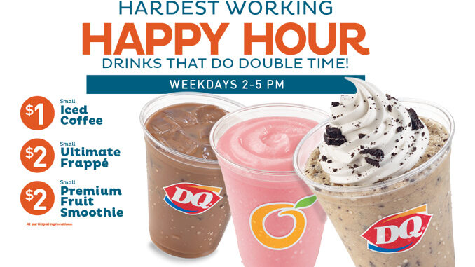 New Dairy Queen Happy Hour has arrived
