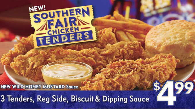 Popeyes launches new Southern Fair Chicken Tenders