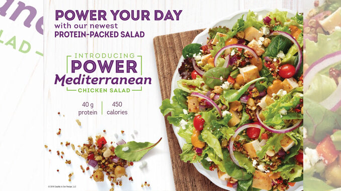 Wendy's adds Power Mediterranean Chicken Salad to permanent menu