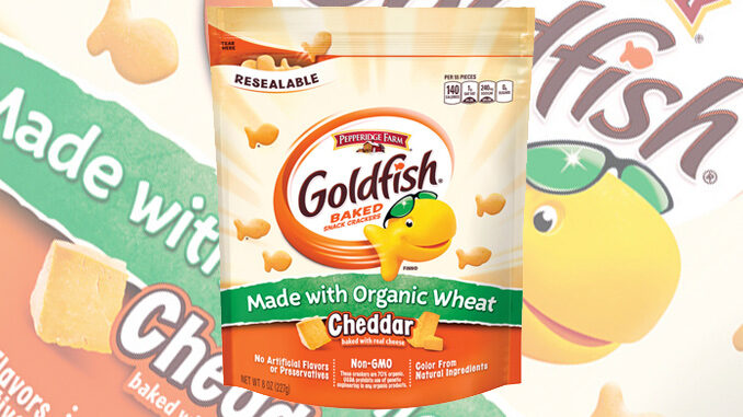 Pepperidge Farm adds new Goldfish made with organic wheat