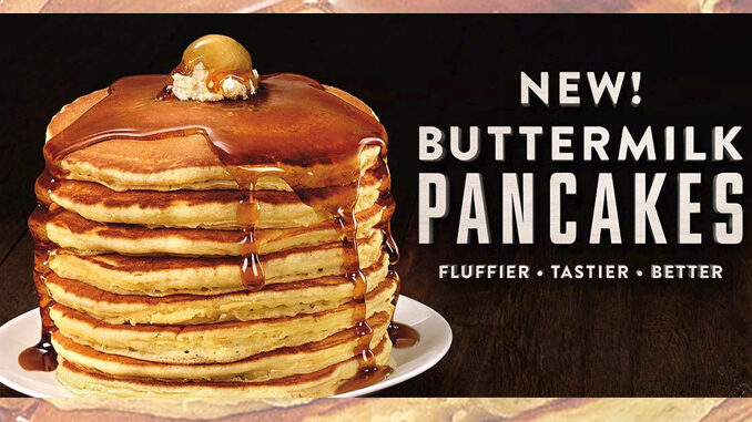 Denny’s introduces new Buttermilk Pancakes
