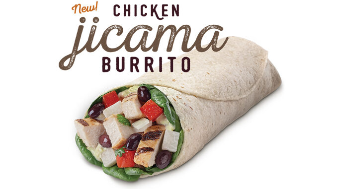 TacoTime introduces the Chicken Jicama Burrito