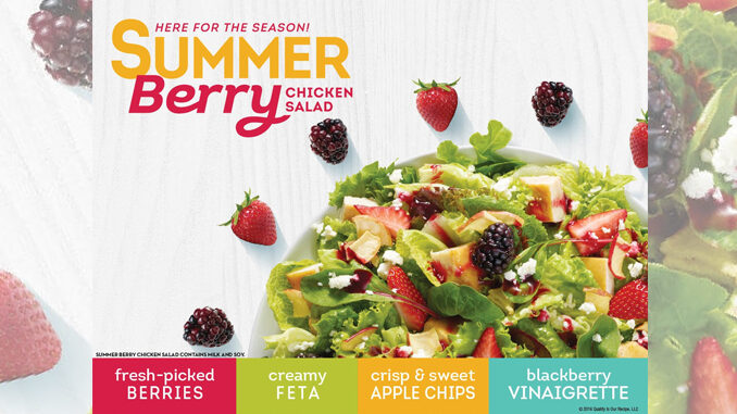 Wendy’s debuts new Summer Berry Chicken Salad