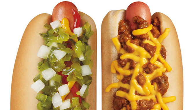 $1 Hot Dogs At Sonic On August 25, 2016