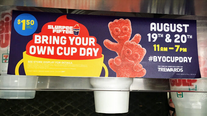Bring Your Own Cup Day Is Back At 7-Eleven On August 19-20, 2016