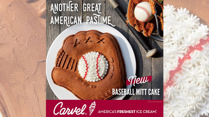 Carvel’s New Baseball Mitt Ice Cream Cake Is A Real Catch