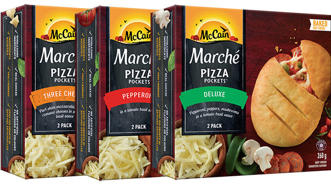 McCain's Pizza Pockets Rebranded As Marché Pizza Pockets