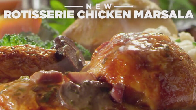 New Rotisserie Chicken Marsala Coming to Boston Market