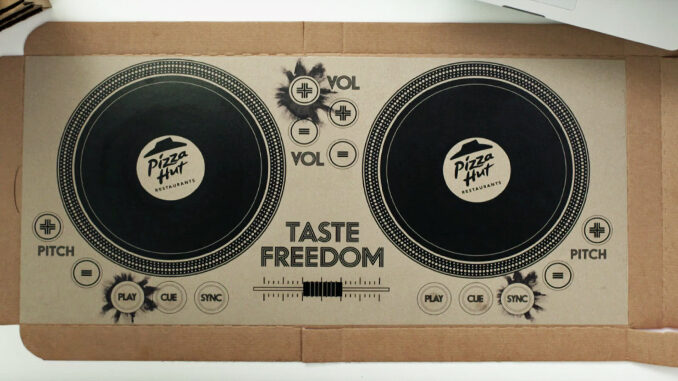 Pizza Hut Just Dropped A Playable DJ Pizza Box
