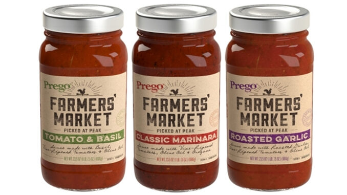 Prego Launches New Farmers’ Market Italian Sauce Line