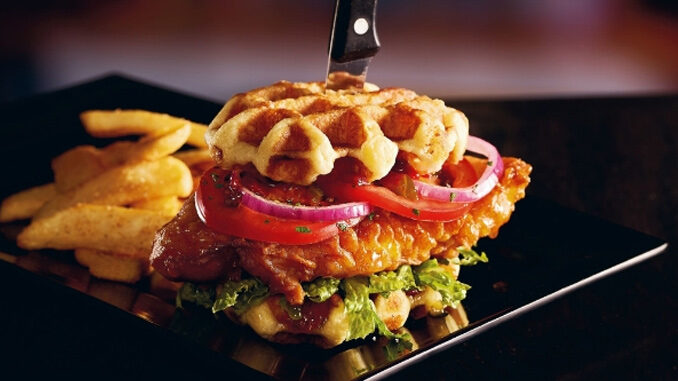 Red Robin Launches New Chicken & Waffles Burger